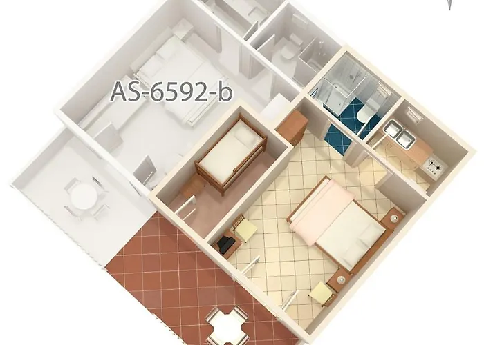 Apartament By The Sea Starigrad, Paklenica - 6592 Starigrad Paklenica
